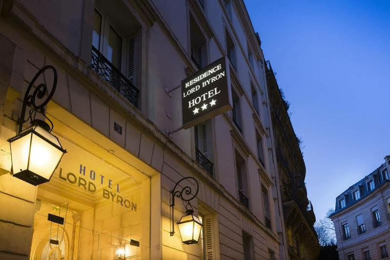 Lord Byron Hotel Paris Exterior foto
